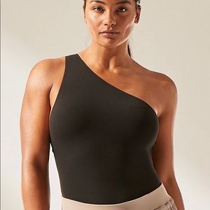 Athleta Sutra One Shoulder Bodysuit